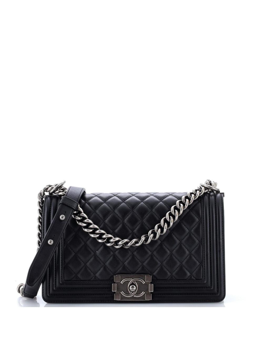 Chanel Boy Flap Bag Quilted Lambskin #336020C40B